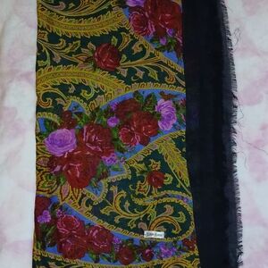 VINTAGE Nieman Marcus Etro Floral Paisley Scarf